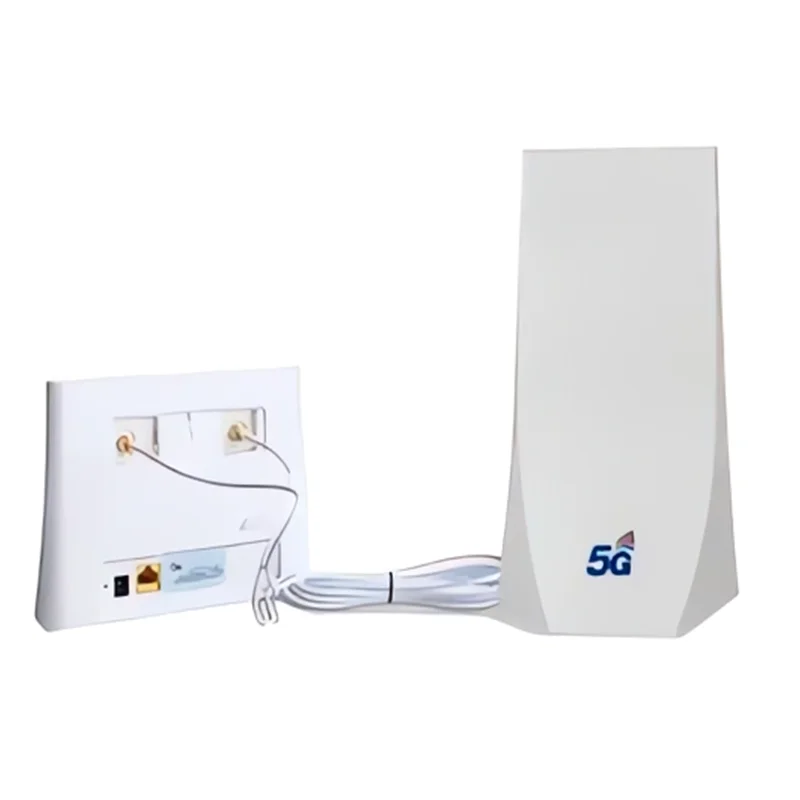 Indoor 5G LTE External Antenna Antina Mimo 4g 5g 18dBi With Dual 2M Cable for 5G CPE Router Modem