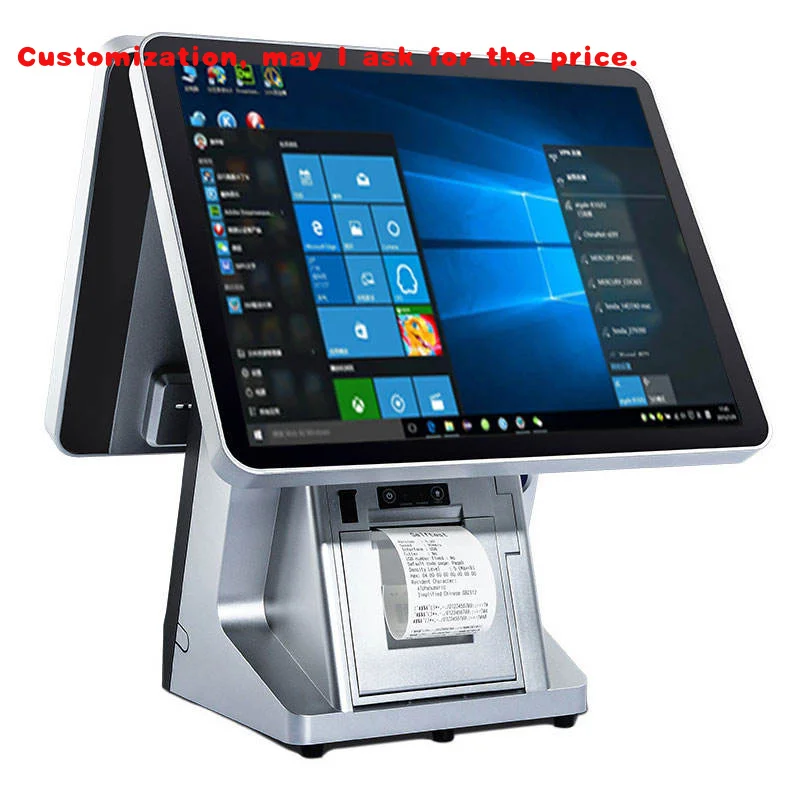 

custom.15.6'' 1920*1080P Cashier Retail Barcode POS System Cash Register