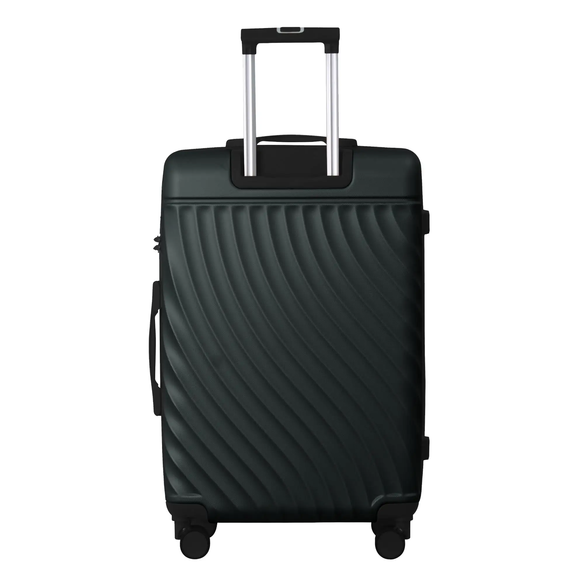 Set di valigie da 3 pezzi con guscio rigido in ABS 20 24 28 pollici Ruote girevoli con serratura TSA leggere Valigie multicolori per viaggi d'affari in famiglia