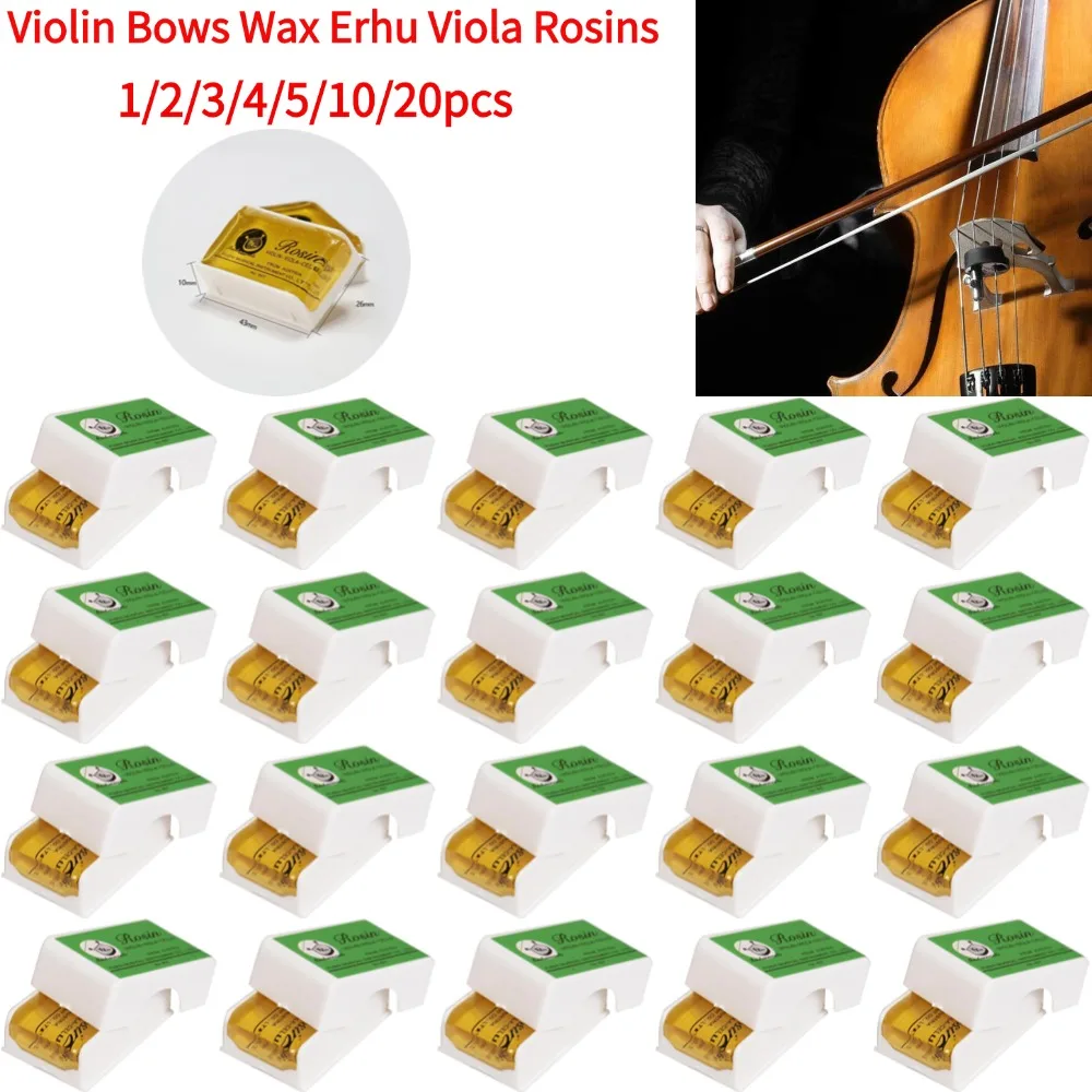 

Professional Violin Rosin Universal Block for Stringed Instruments Accessories Erhu Cello Horse Hair Rosin Violin Accessories