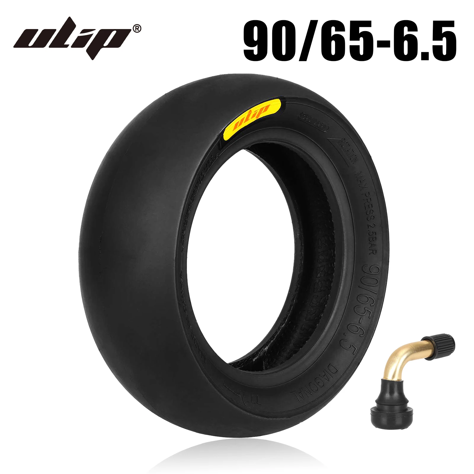 

ULIP 90/65-6,5 полузагармоплавкая бескамерная шина для электрического скутера Dualtron Thunder Kaabo Wolf Warrior Zero 11X, 11-дюймовые модифицированные шины