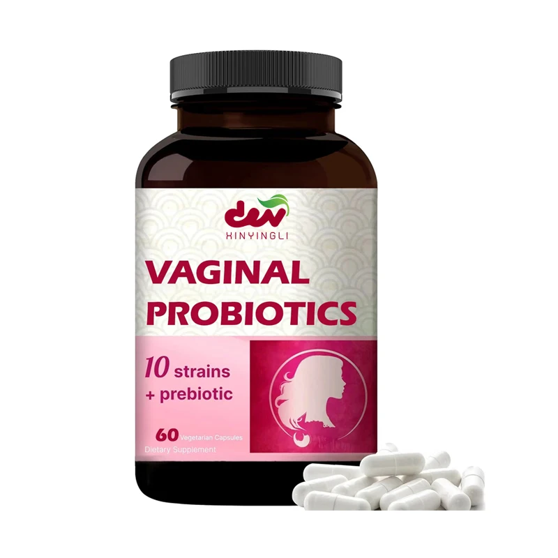 بروبيوتيك أنثى، 10 مليار وحدات مستعمرة، خليط بروبيوتيك وبريبيوتيك متوازن لرقم الهيدروجيني - مكمل لاكتوباسيلوس