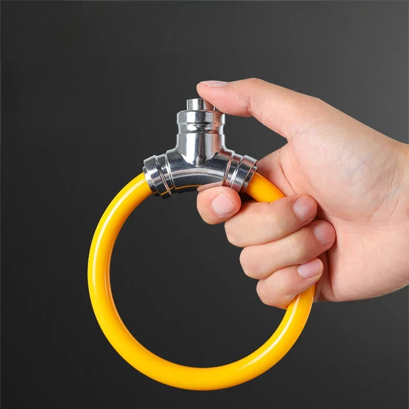 

mountain bike road bike thicker steel cable lock alloy ring lock battery car waterproof anti-shear anti-theft locks/2pcs
