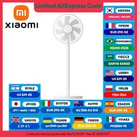 XIAOMI MIJIA Smart DC Inverter Floor Fan 1X Upgrade With 7-Blade,140° Wide-Angle Airflow,Low 25.6dB Noise,Wired Fan With Adapter