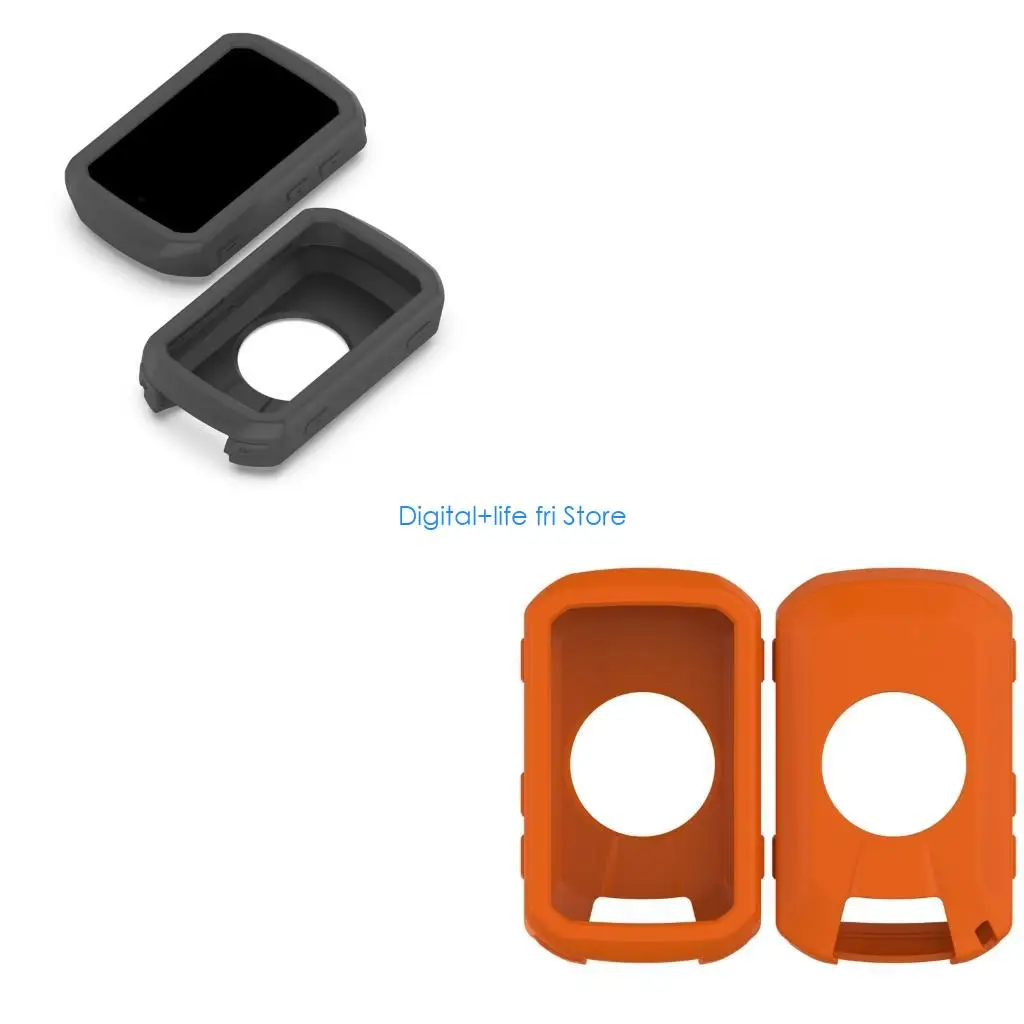 E06D Cycle Computer Device Encasement Case Flexible Skin Shockproof Construction For Mountain Bike Cyclometer Adventure