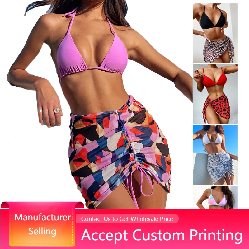 

Bikinis Woman Swimwear Hot Girl Tie Dye Bikini Cover Up Bathing Suits Sexy String Bikini