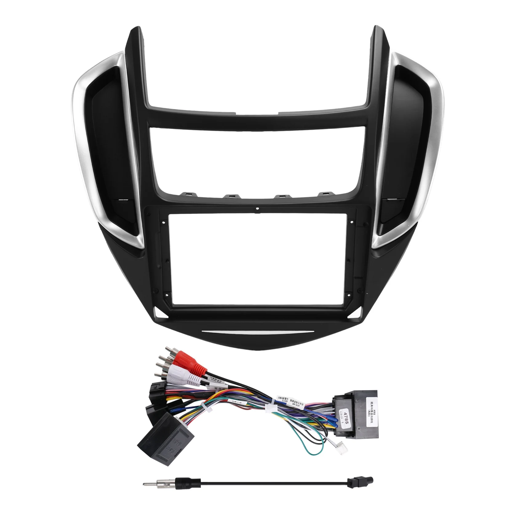 

9-дюймовый 2 Din автомобильный радиоприемник Fascia Dash MP5 Player, рамка-адаптер, панель + кабель + CAN-шина для Chevrolet Tracker Trax