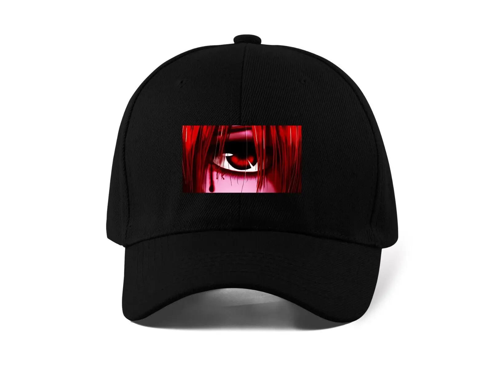 Elfen Lied Anime Logo DTF Printed Logo Baseball Cap Dad Hat Sport Unisex