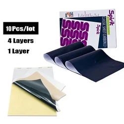 10Pcs Spirit Original 1&4 Layers Tattoo Transfer Paper Thickening Tattoo Stencil Thermal Print Tracing Copier Supplies Reusable