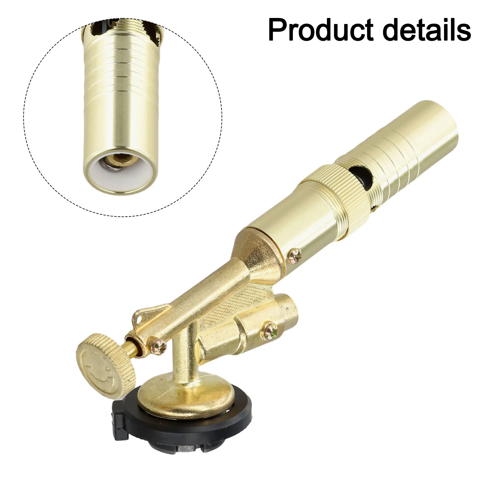 1pc High-Performance  Butane Gas Blow Torch For BBQ  Welding Cooking Outdoor Camping BBQ Portable  Soldering Gas Torch Heat