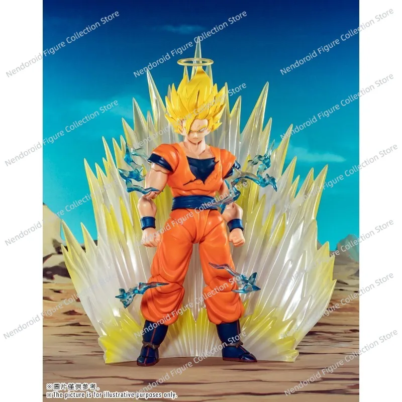 재고 있음 데미노칼 핏 SHF 드래곤볼 SSJ2 손오공 마인 버스터 초사이어인 애니메이션 모델 장난감 액션 피규어 컬렉션 선물