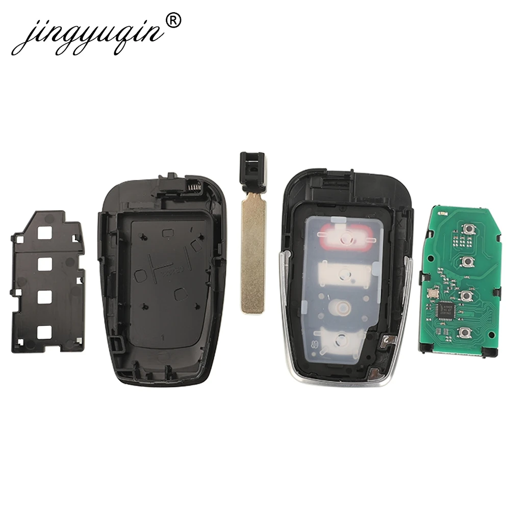 jingyuqin Smart Remote Car Key 433MHz 4A HITAG AES NCF29A1M Chip For Toyota Corolla 2018-2022 FCC ID: B2U2K2R P/N: 8990H-02050