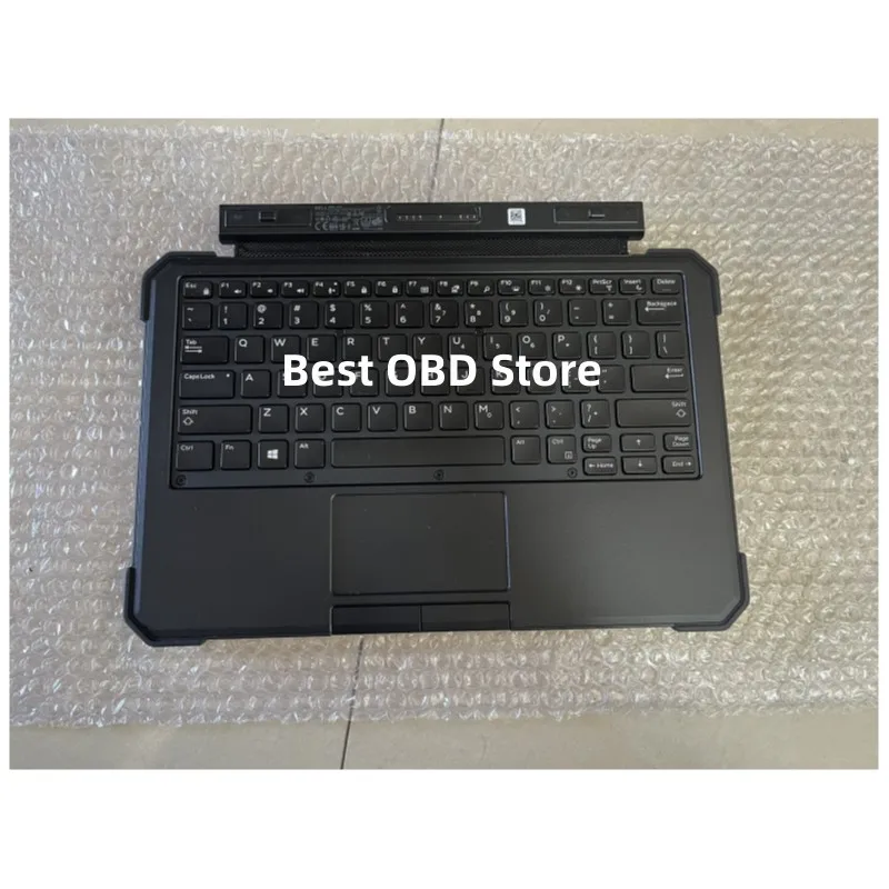 لوحة مفاتيح خارجية عالية الجودة من DELL وعرة Latitude 7202 7212 7220 Base لوحة مفاتيح أصلية