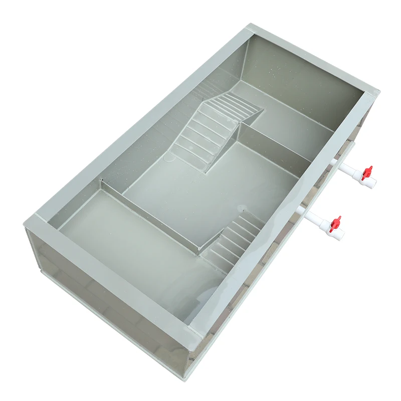 

Turtle pond breeding box household large seedlings small with platform feeding area tank box sortle