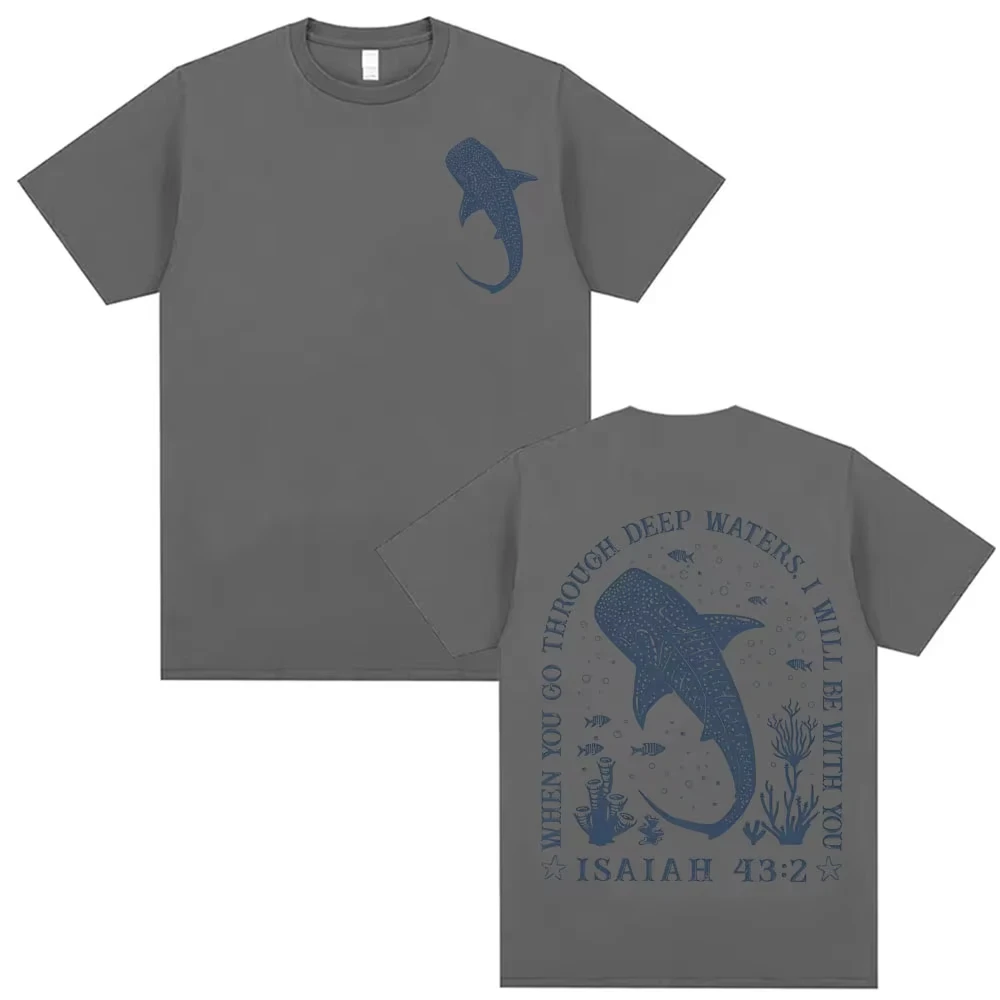 تي شيرت رجالي من القطن الخالص من 2025، الكتاب المقدس المسيحي، مريح وجيد التهوية وعالي الجودة، وهو يجب اقتناؤه للمهرجانات #3