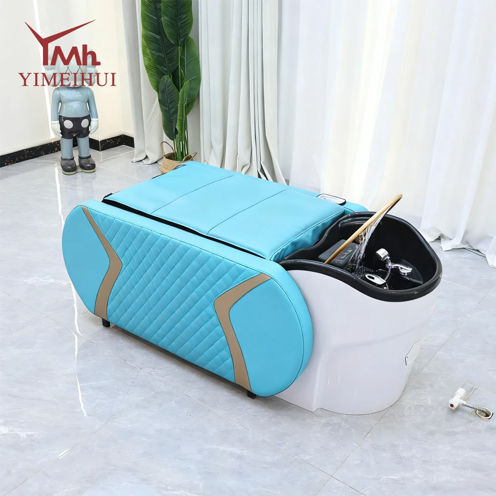

Electric Hydraulic Spa Bed Modern Design Luxury Hair Wash Shampoo Bed for Salons Spas