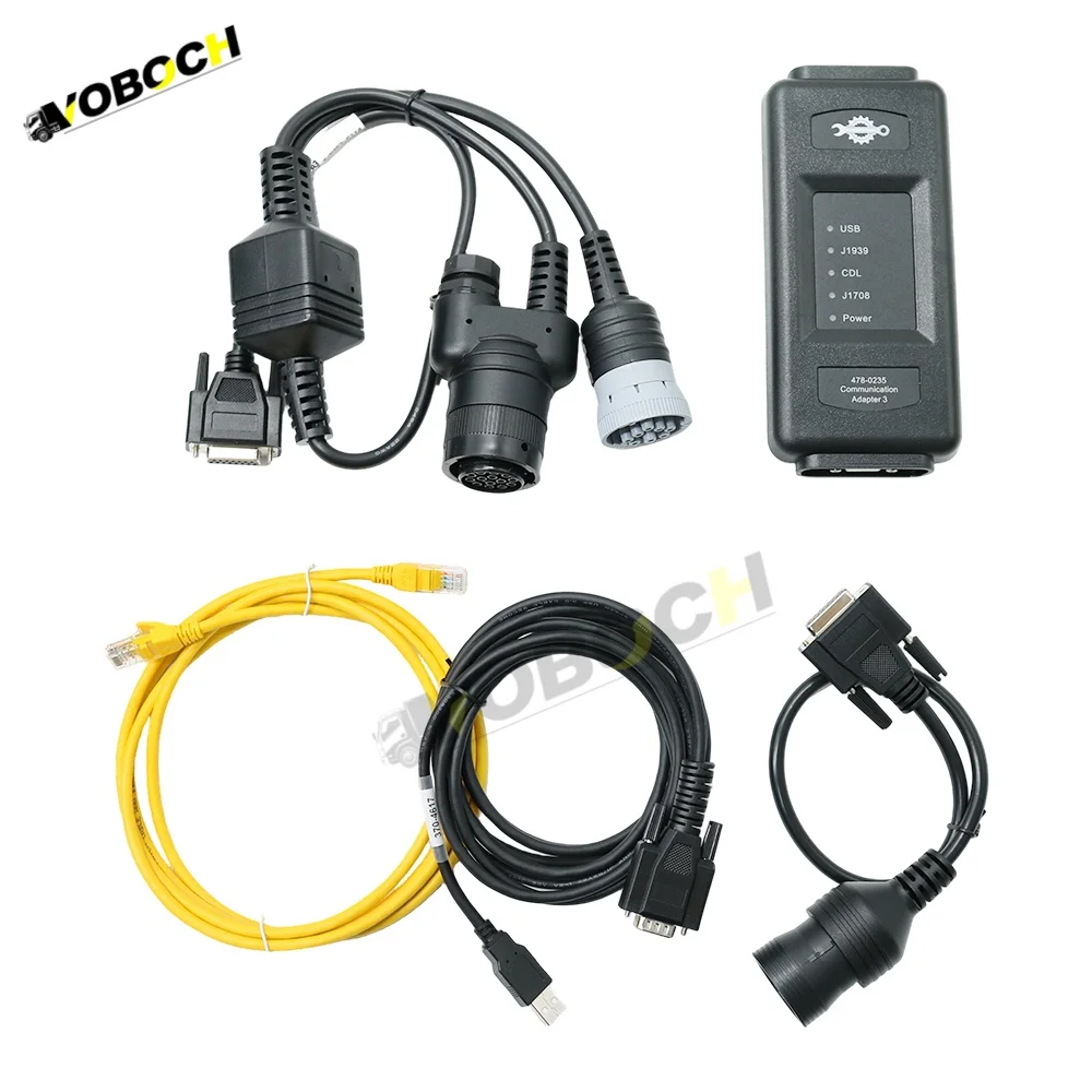 2023A ET4 478-0235 Diagnostic Tool For CAT 538-5051 Communication Adapter Truck Excavator Testing Scanner