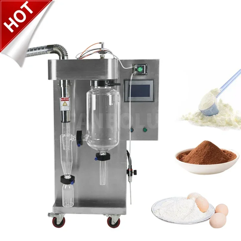 2l Lab Small Mini Instant Coffee Camel Milk Malt Syrup Black Tea Herbal Egg White Food Powder Spray Dryer Machine Price