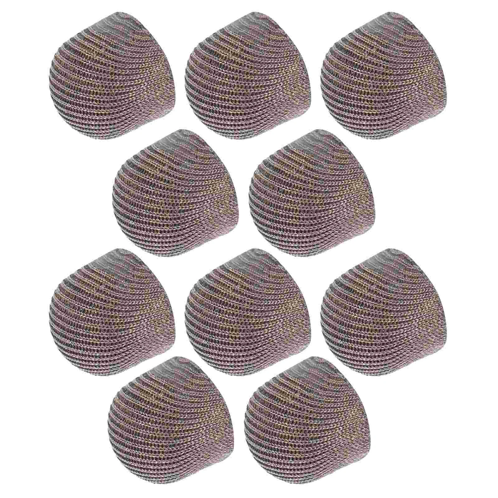 

10 Pcs Capacitive Pen Tip Stylus Tips Touch Screen Replace Nibs for Screens Conductive Cloth Replacement Mesh Fiber Only