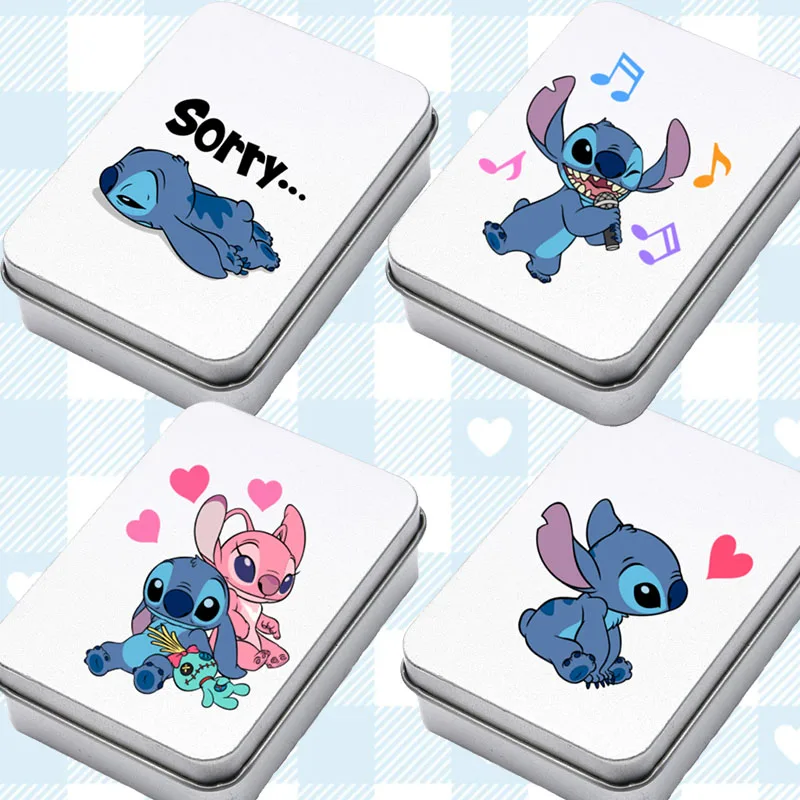 

Сувенирная коробка для хранения пары, пыленепроницаемая наклейка, украшение для ювелирных изделий, организация коробки, Anqi, мультяшный узор, настольные украшения