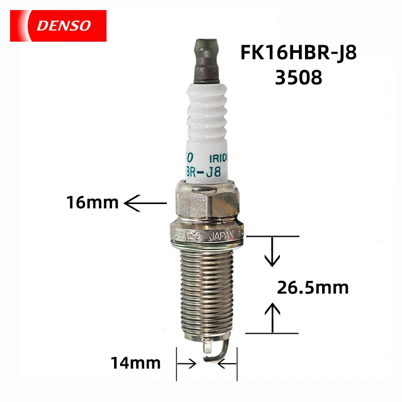 DENSO Iridium platinum spark plug FK16HBR-J8 3508 for Toyota Camry, Lexus ES200