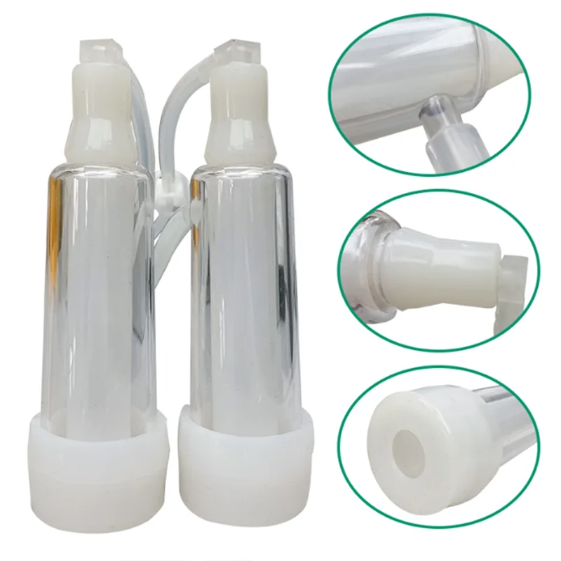 

ABFW 1 Pair of Silicone Goat Milk Liner for Pulsation Milking Machine Part Cow Manual Milker Electric Impulse Automatic(C)