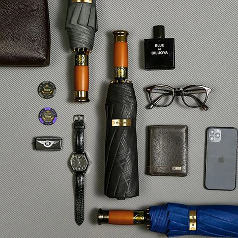 

Ветрозащитный автоматический зонт, длинный гольф, самурайский меч, китайский зонт, защита от ультрафиолета, большой Parapluie Soleil, товары для дома