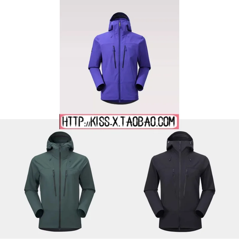 

2026 Spring New M8PRO Outdoor Climbing Jacket Breathable Hooded Soft Coat for Men And Women Casual Style Zipper Closure