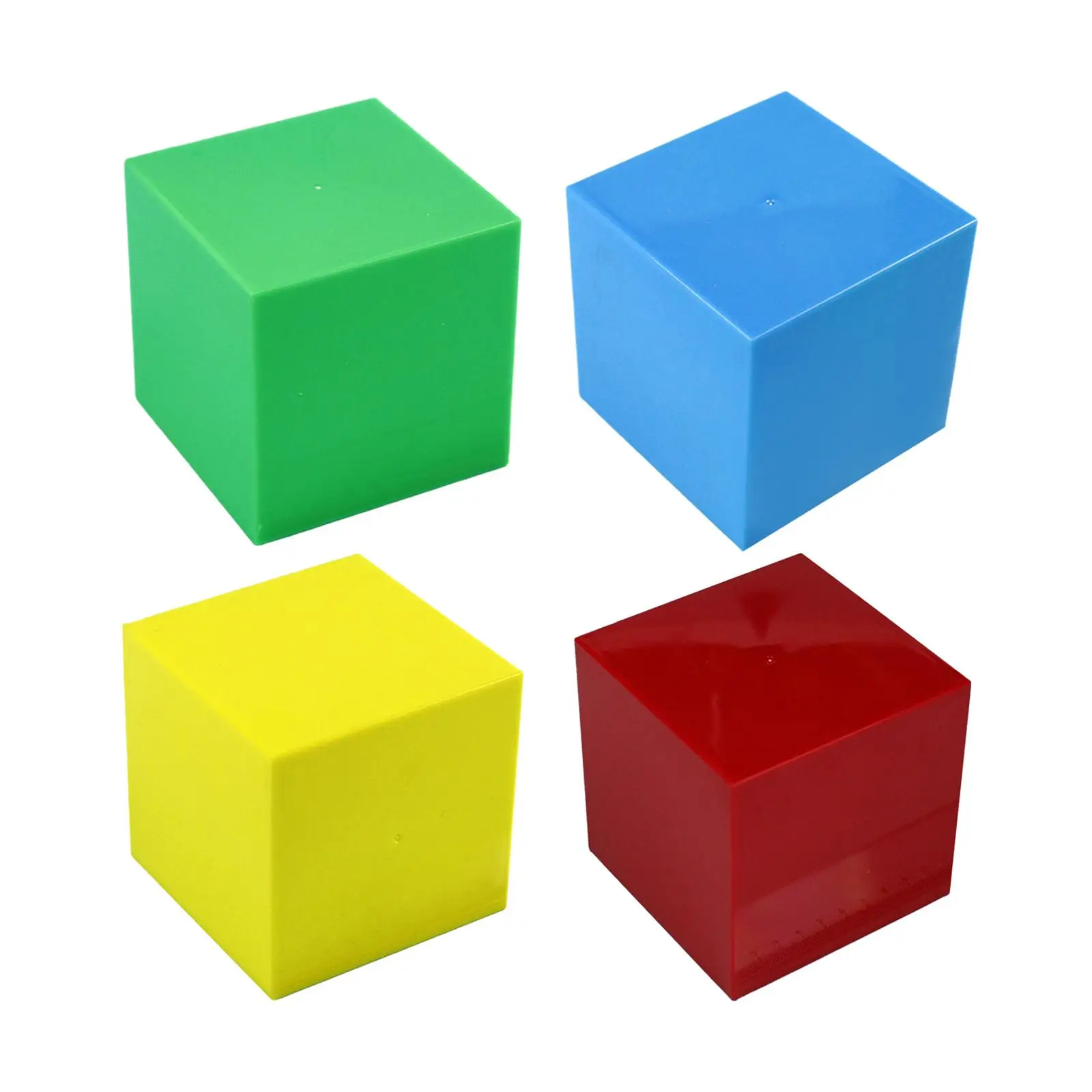 Montessori Math Cube Kindergarten Educational Toy Geometric Teaching Aid Learning Material for Kids Ages 2+ Boys Girls Children