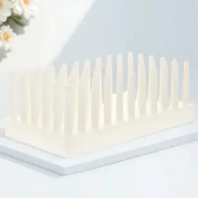 Test Tube Rack Drying Accessory Tubes with Stand Storage Racks Plastic Holder Tool