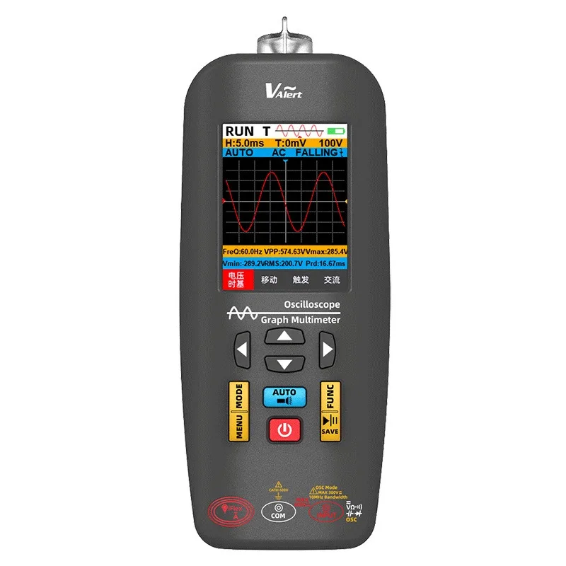 Suitable for BSIDE handheld oscilloscope multimeter digital multi-function auto repair oscilloscope meter 10M bandwidth