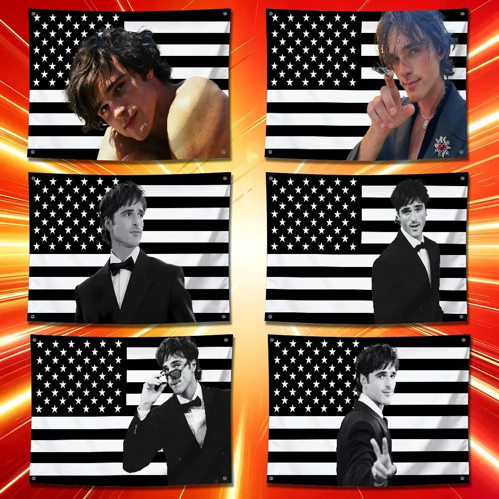 For Actor Jacob Elordi Flag 80x120cm Outdoor Garden Gift Decorate Wall Banner Tapestry Flags Cover