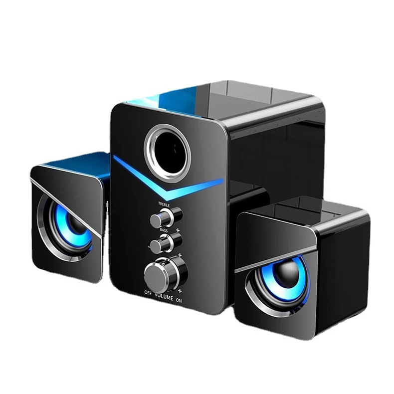 

SAD-A Computer Speaker Home Desktop Laptop Universal Small Speaker Wired Desktop Subwoofer Speaker