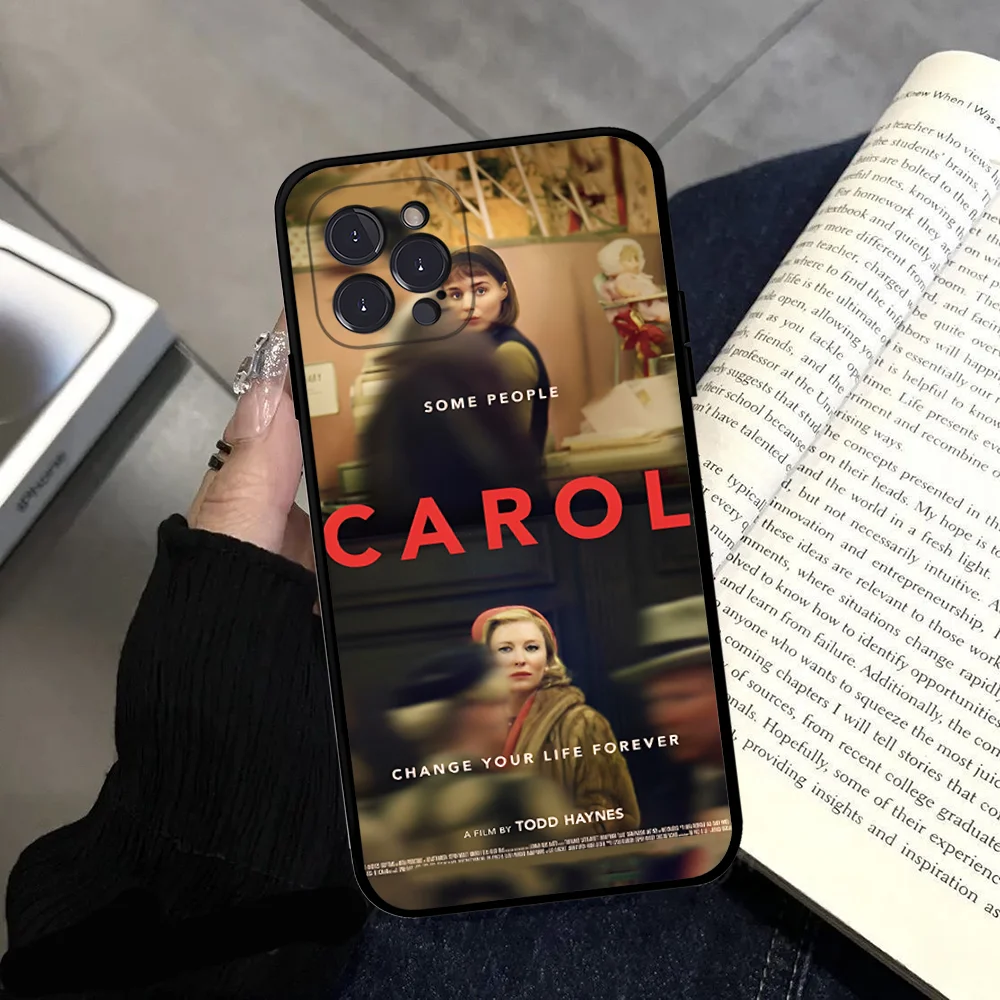 C-Carol Movie Phone Case Silicone Soft for iphone 15 14 13 12 11 Pro Mini XS MAX 8 7 6 Plus X XS XR Cover