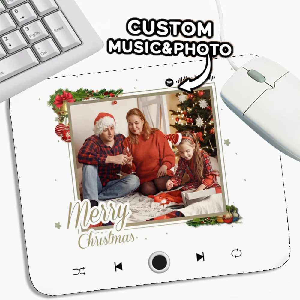 Personalized photo customization, desktop decoration, mouse pad customization, couple holiday gift