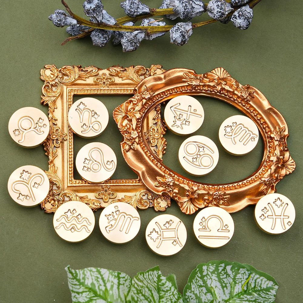 Zodiac Signs Wax Seal Stamp, W - Wax Seal Stamp Kit recension och pris