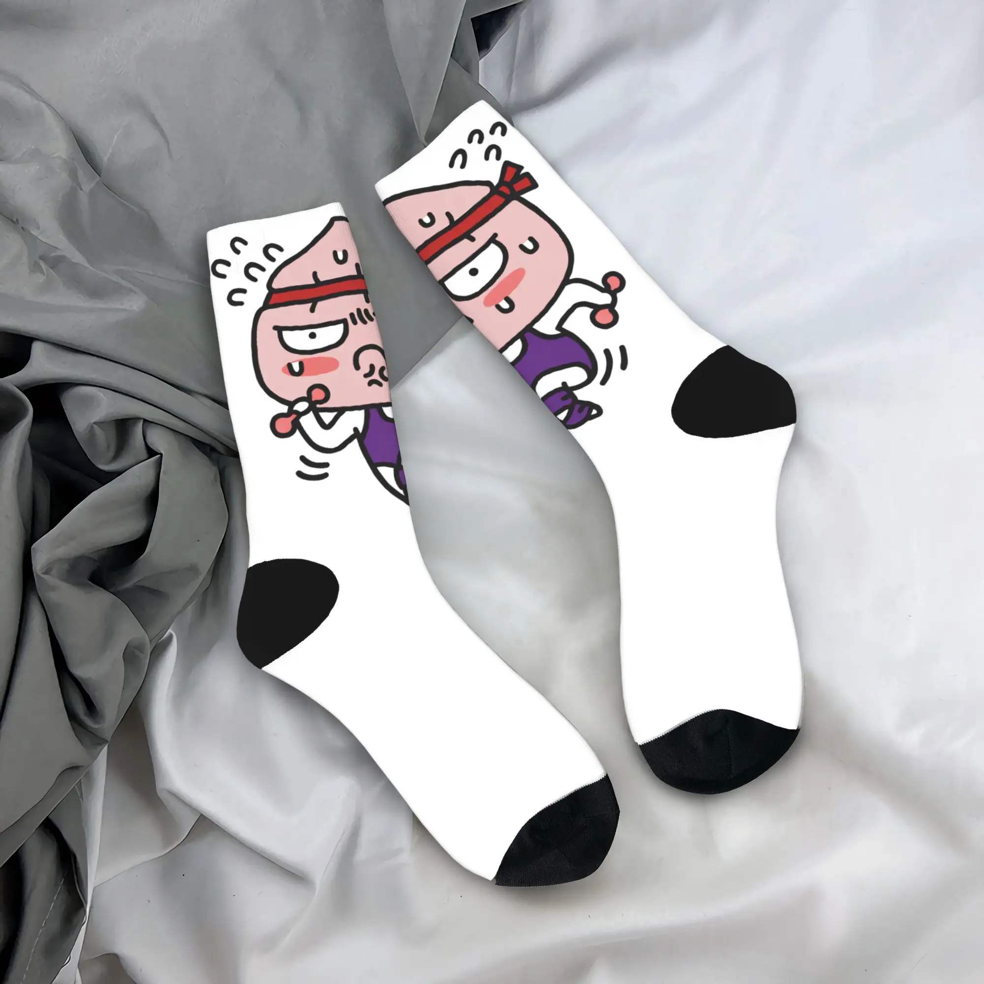 

K-Kakaos F-Friends Stockings Men Socks Medium Soft Funny Socks Winter Skateboard Non-Slip Design Socks Birthday Gift