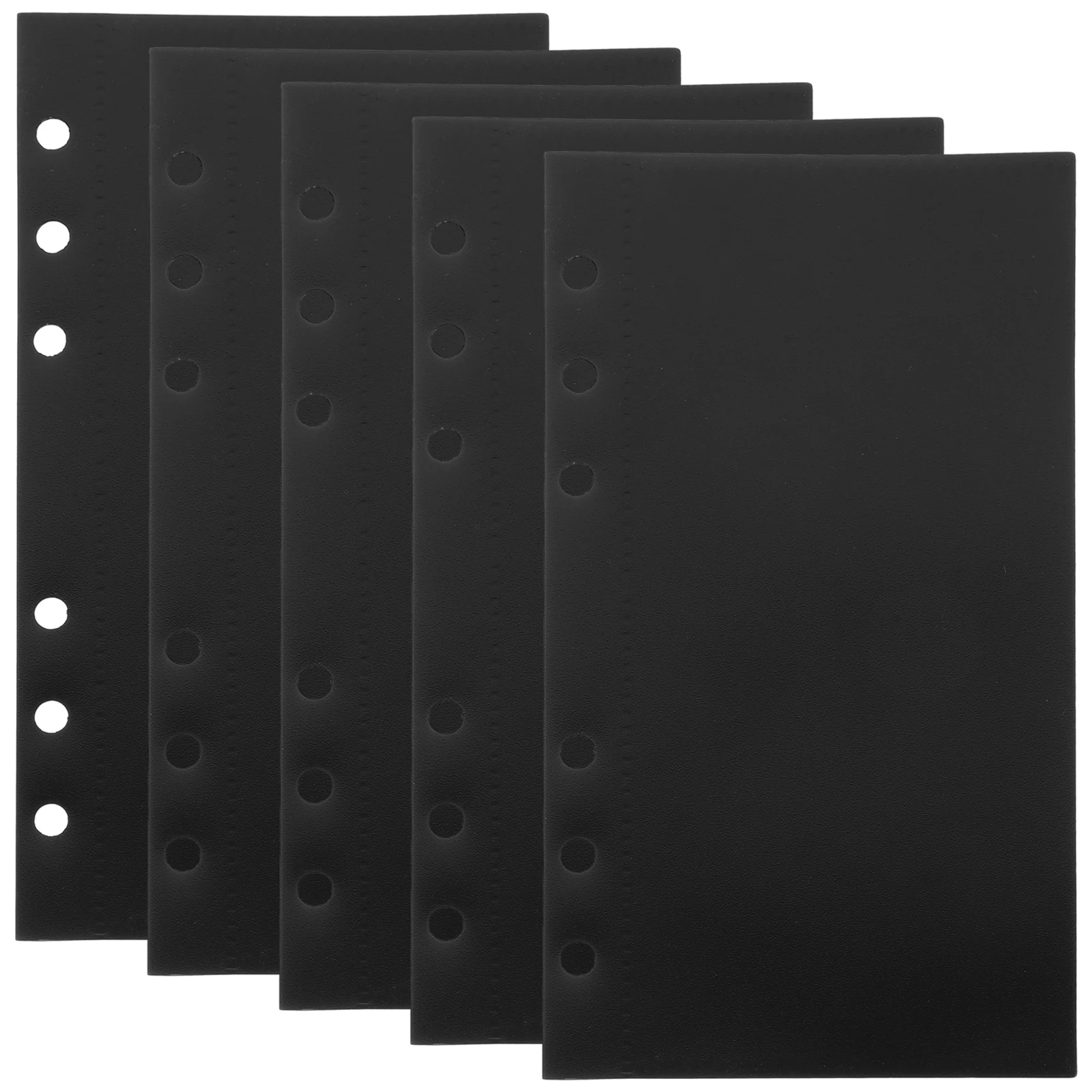

5pcs Pp Divider Inserts For Budget Binder Reusable Pockets Portable Loose Leaf Organizer Multi-Use Storage Wallets