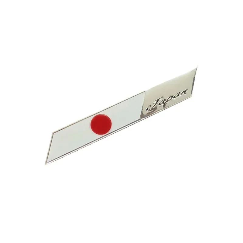 Japan Japanische Flagge Schild Emblem Metall Abzeichen Auto LKW Motorrad Karosserie Stoßstange Garnieren Styling Aufkleber Autozubehör – Detail 14