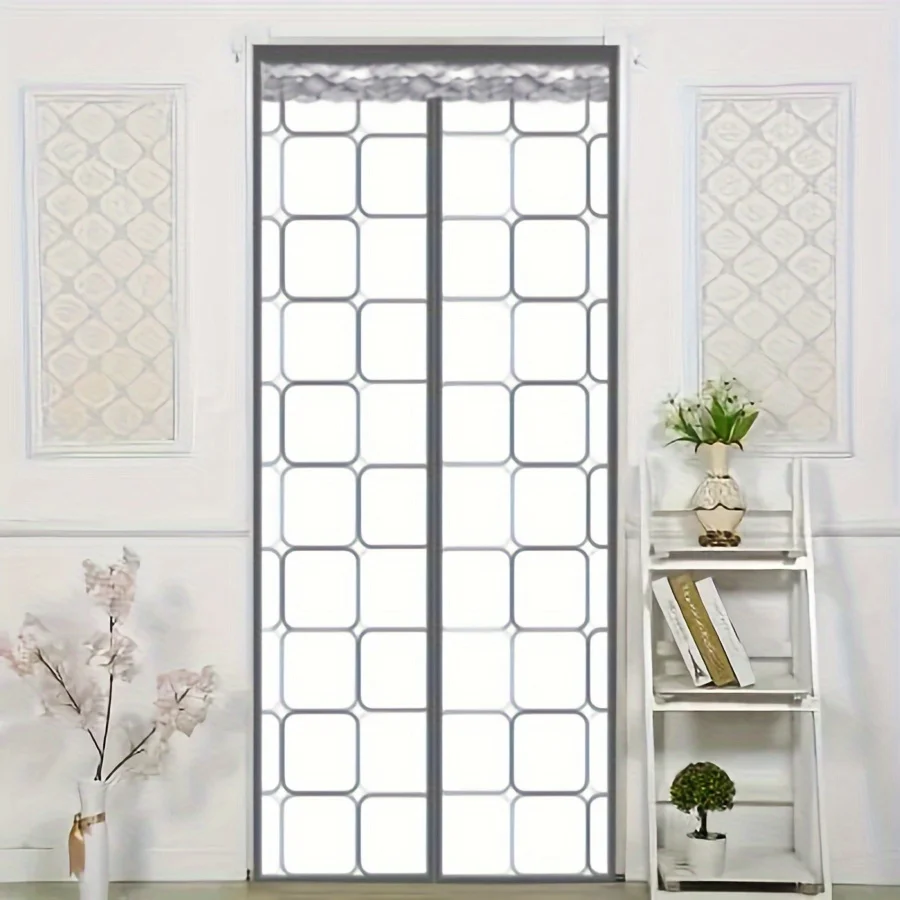 Magnetic Air Conditioning Door Curtain for Isolating Cold And Warm Air, Mosquito-Proof, Oil Smoke-Proof, Suitable for Kitchen.