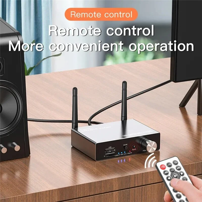 Penerima Pemancar Bluetooth 5.3 Stereo Latensi Rendah untuk TV PC Pemancar Bluetooth-A25R