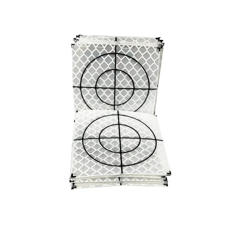 100pcs NEW Reflector Sheet Reflective Tape Target Total Station 50*50mm