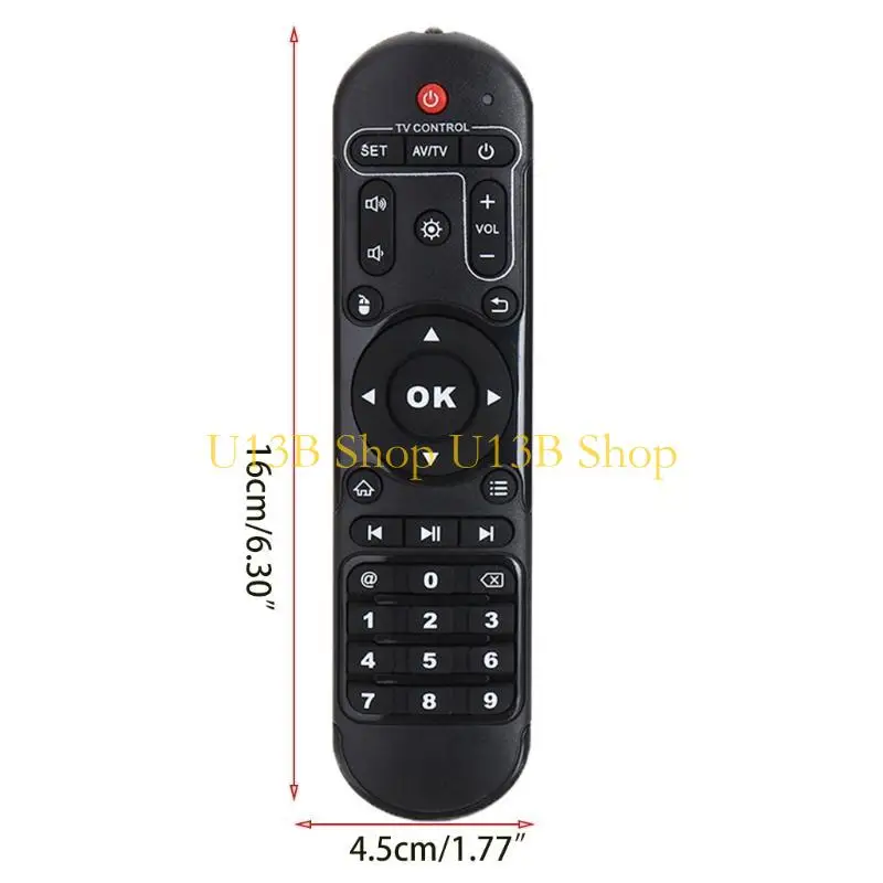 U13B تحكم عن بُعد احترافي لـ Box X96MAX ، X92 ، X96Air ، Aidroid ، مربع التلفزيون ، مشغل الوسائط #6