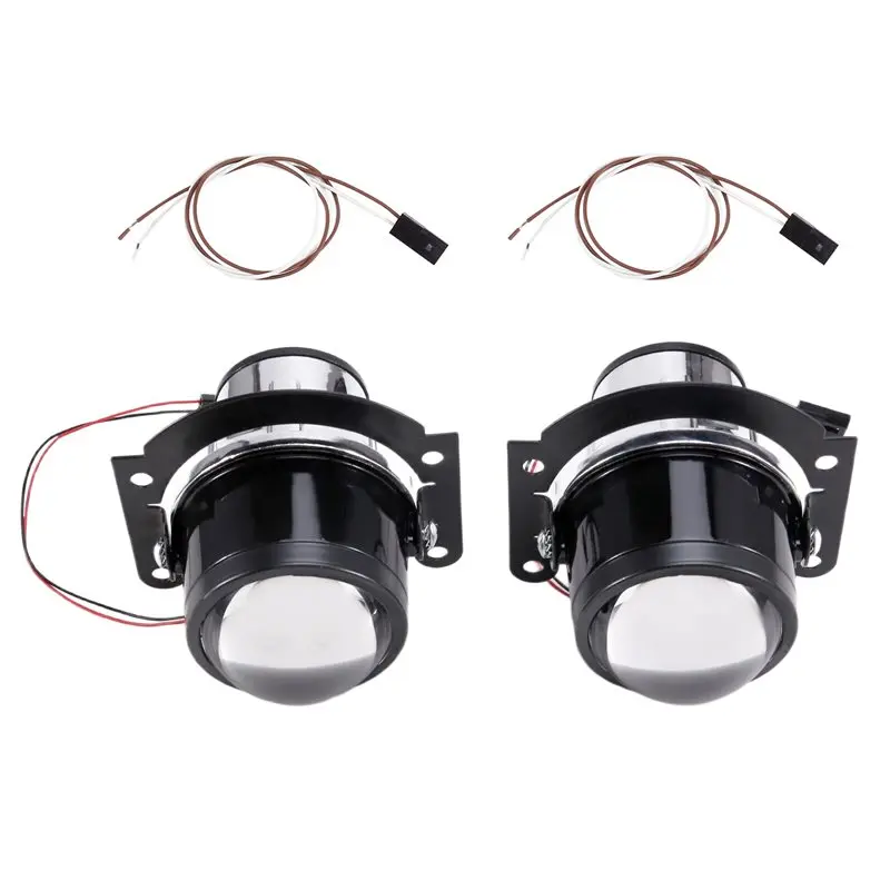 

AT92-High Low Fog Lamp Projector 2.5 Inch H11 HID Bi-Xenon Lens Fog Light H11 H8 H9 HID LED Lamp Bulbs Accessories