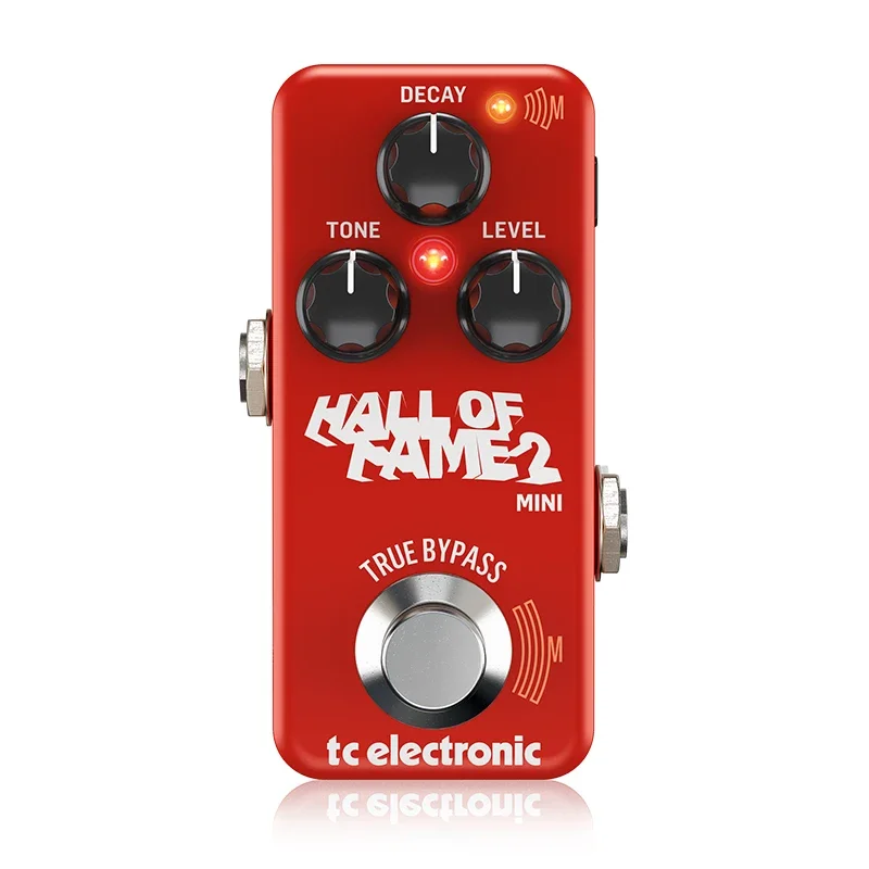 Genuine Wholesale TC ELECTRONICS HALL OF FAME 2 MINI REVERB Electric Guitar Bass Distortion Single Block Offers Guitar Effect