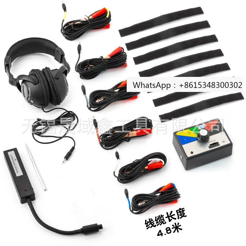 High Quality Combination Electronic Stethoscope Kit Auto Car Mechanic Noise Diagnostic Tool Six Channel