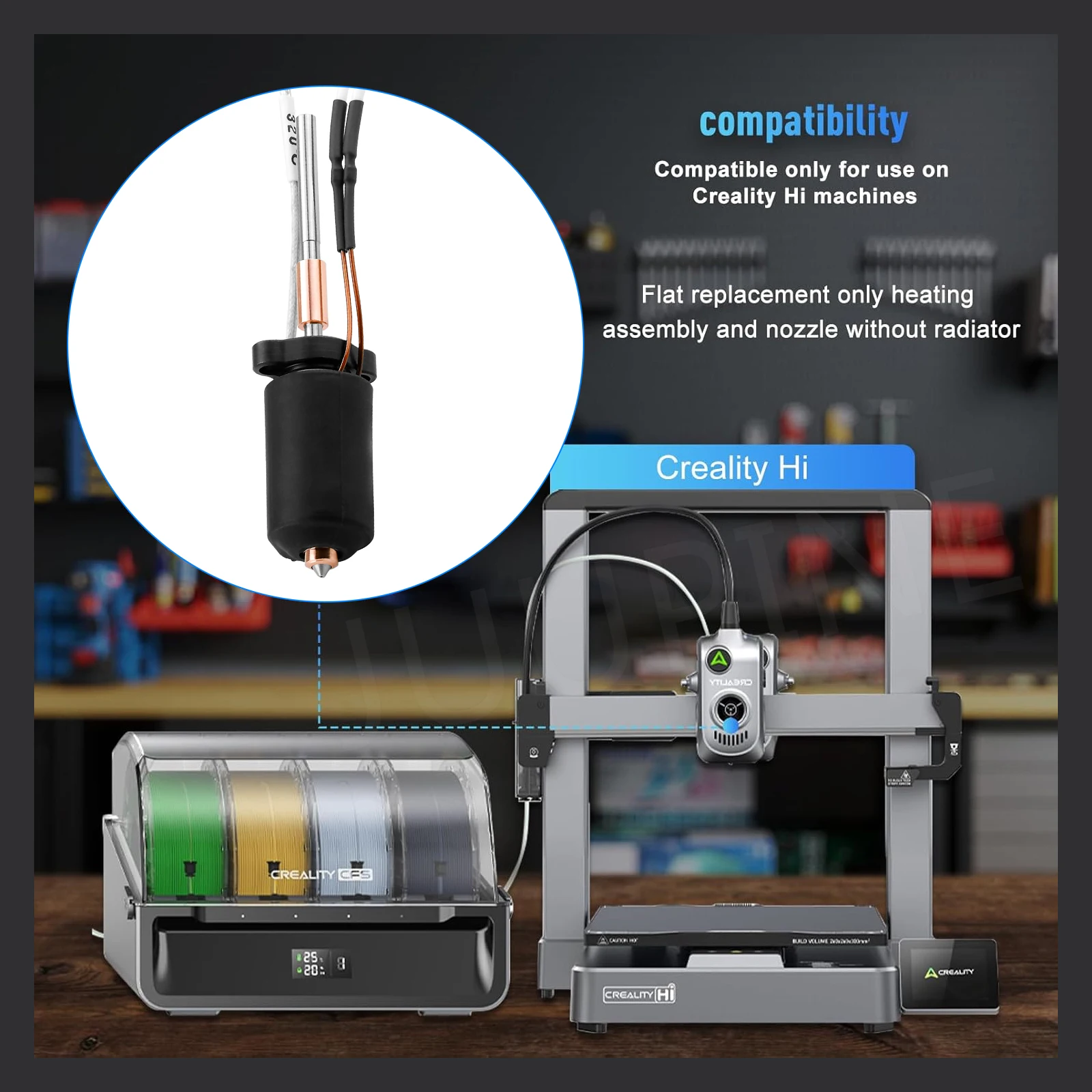 Creality Hi Combo Hotend Kit 300°C Ceramic