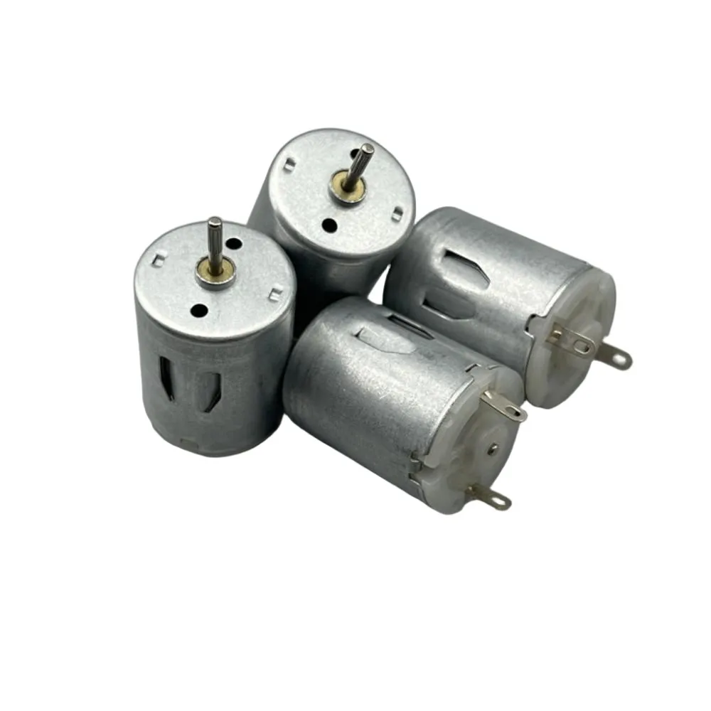 2PCS RC280 Strong Magnetic Brushed DC Motor 3.7V-12V 10000-32000RPM High Speed for RC Car Tank Grinder Egg Beater Home Appliance