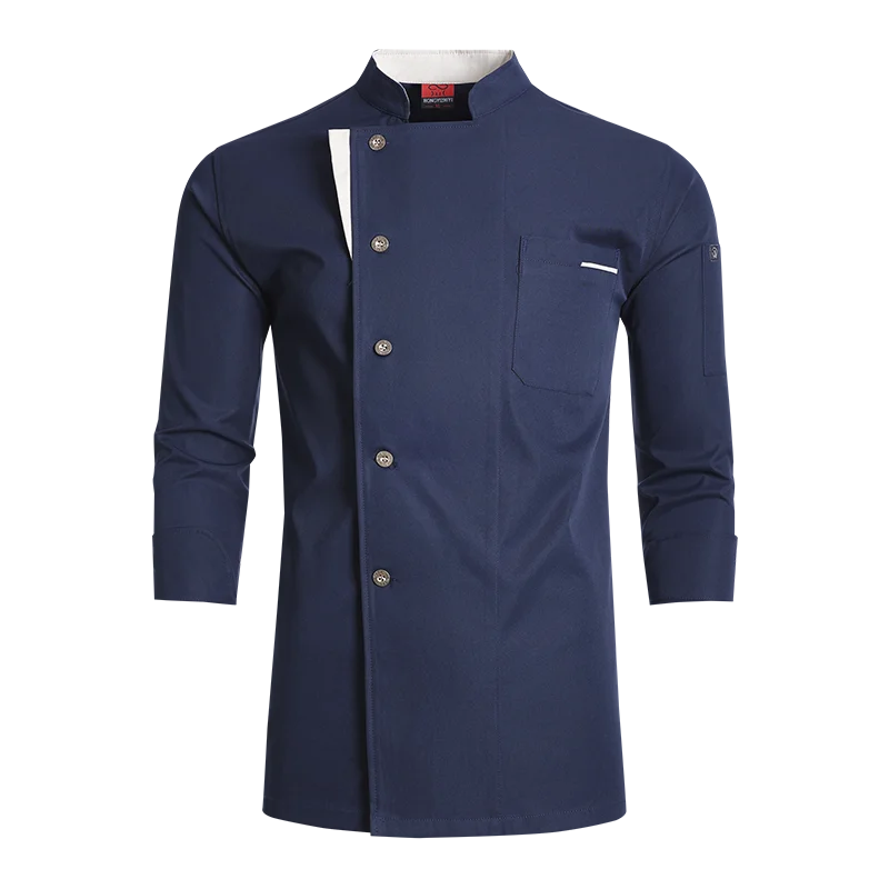 Veste de Chef professionnelle, uniforme de cuisine, vêtements de cuisine d'automne/hiver, restauration, Restaurant, hôtel, chemise de cuisine, vêtements de travail de serveur