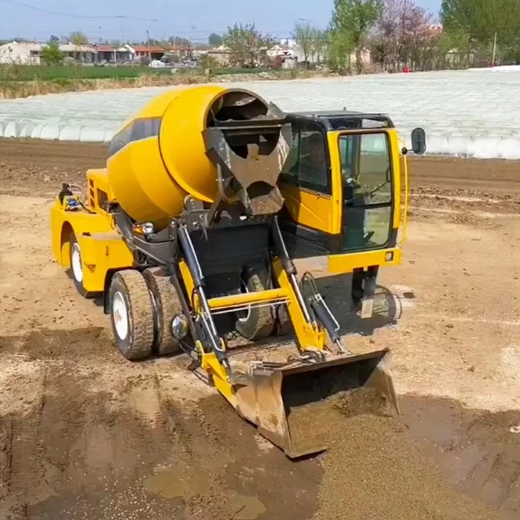 YG Customized Hot Sale Price 3.5m3 Mobile Concrete Mixer Self Loading